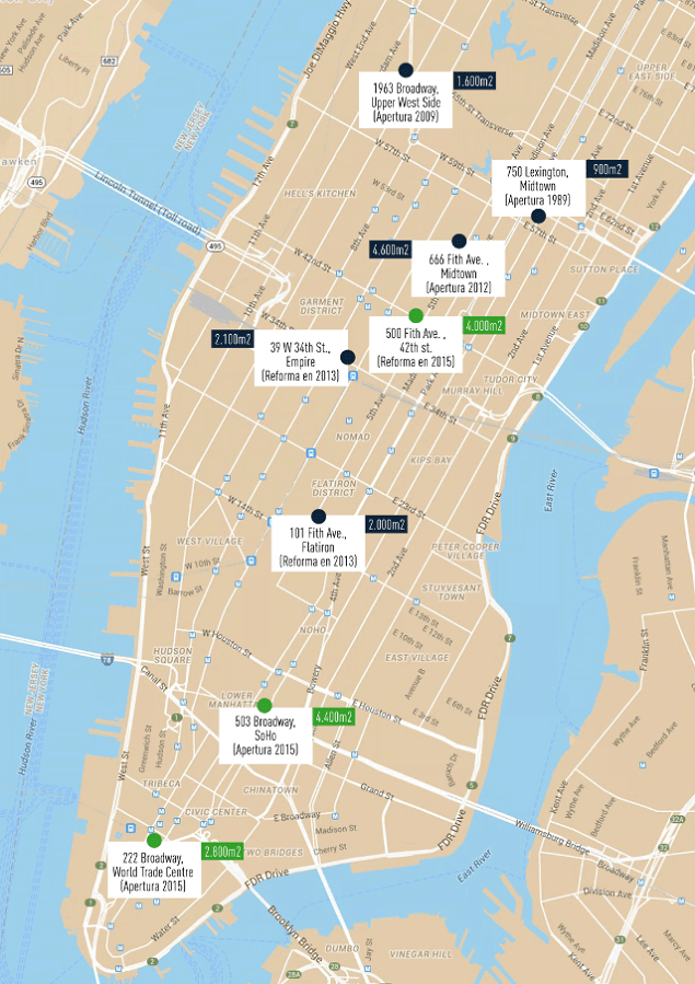 Inditex en Nueva York